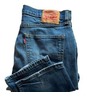 Levi's 514 Blue Straight Men 36x32 Jeans